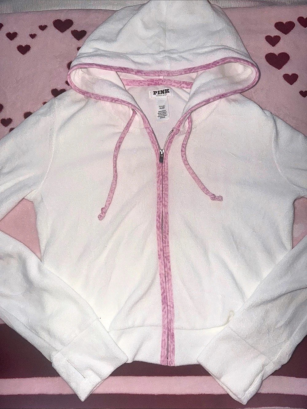 Victoria’s Secret PINK Terry Zip Hoodie
